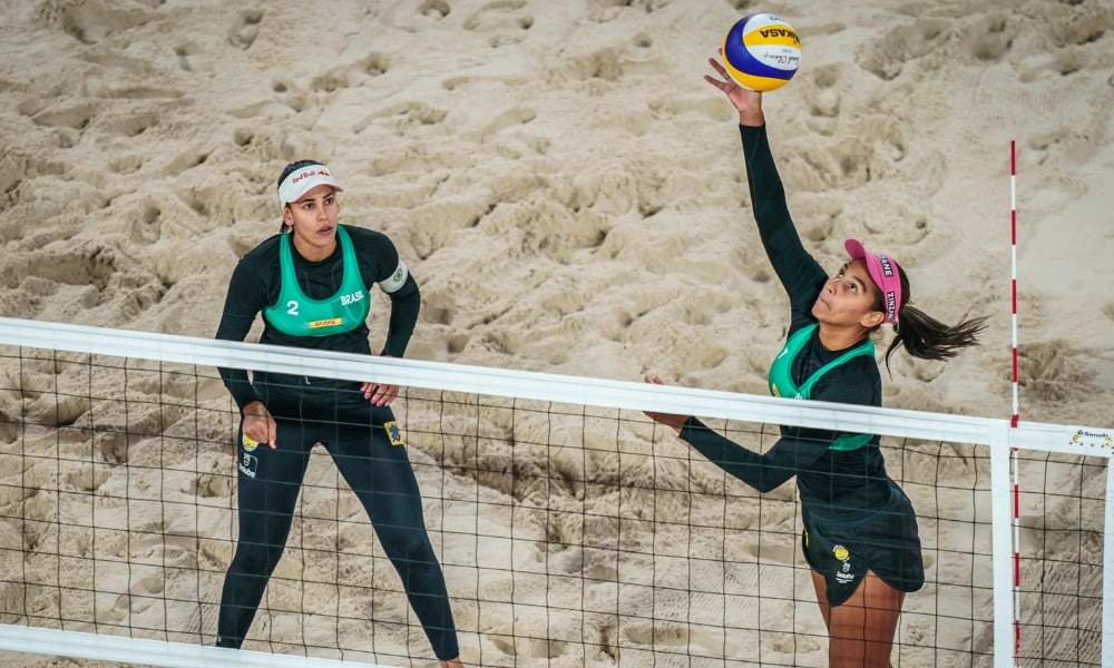 Duda e Ana Patrícia Elite 16 de Paris vôlei de praia