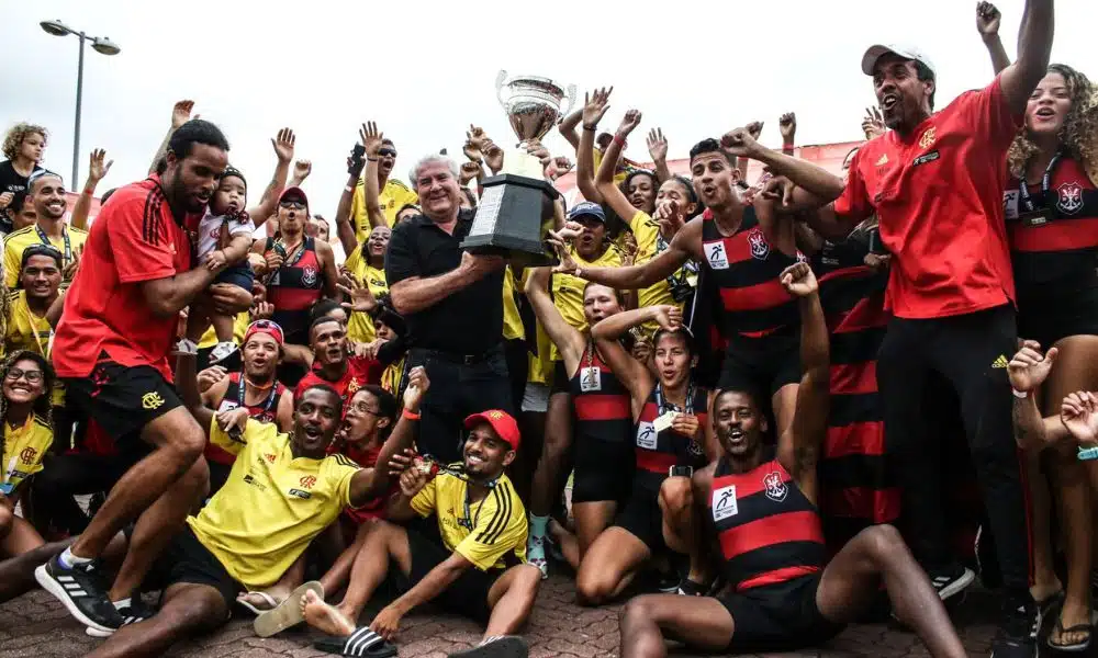 Flamengo tricampeão brasileiro de remo