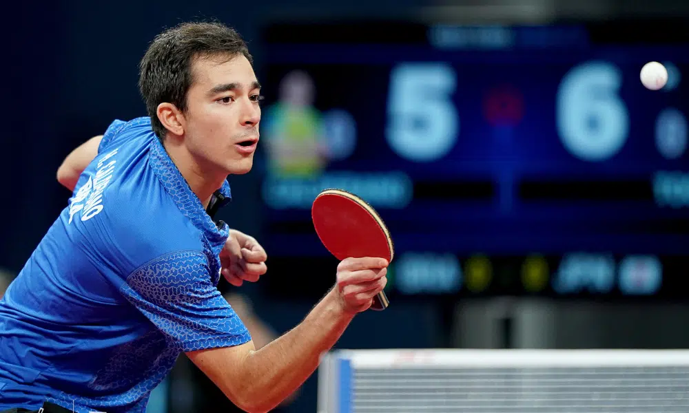 Hugo Calderano Brasil Mundial de tênis de mesa calendário de 2023