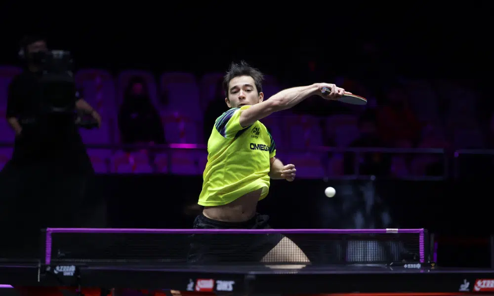 Hugo Calderano Truls Moregard WTT mesatenistas WTT Grand Smash
