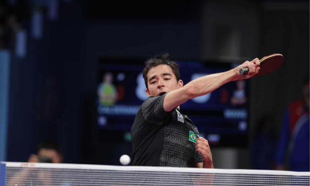 Hugo Calderano WTT Champions Macau tênis de mesa