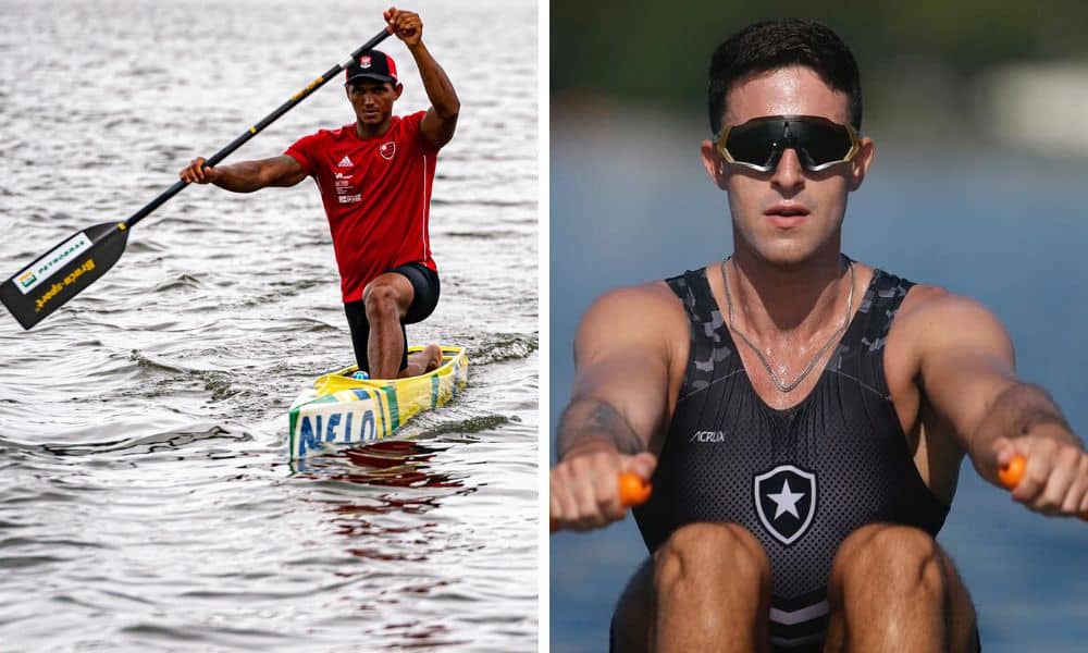 Isaquias Queiroz Lucas Vertheim remo canoagem na lagoa rodrigo de freitas