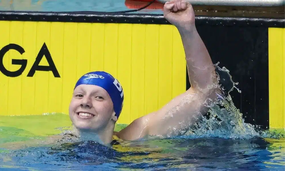Natação Jogos Sul Americanos de Assunção 2022 show medalhas Stephanie Balduccini