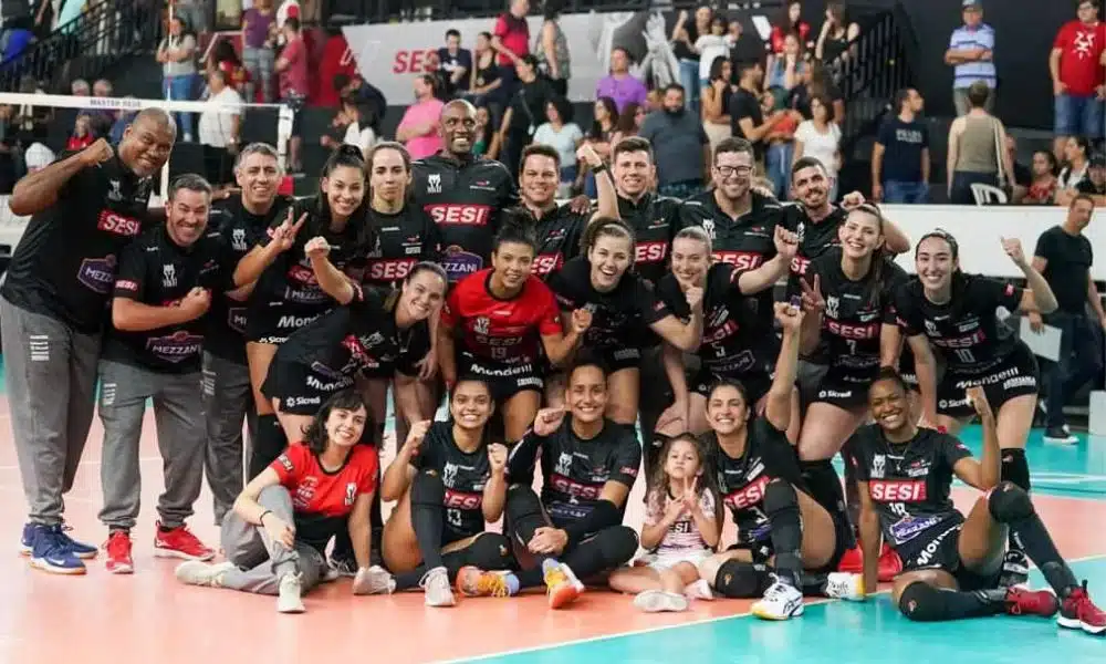Sesi Bauru São Caetano Campeonato Paulista de vôlei feminino