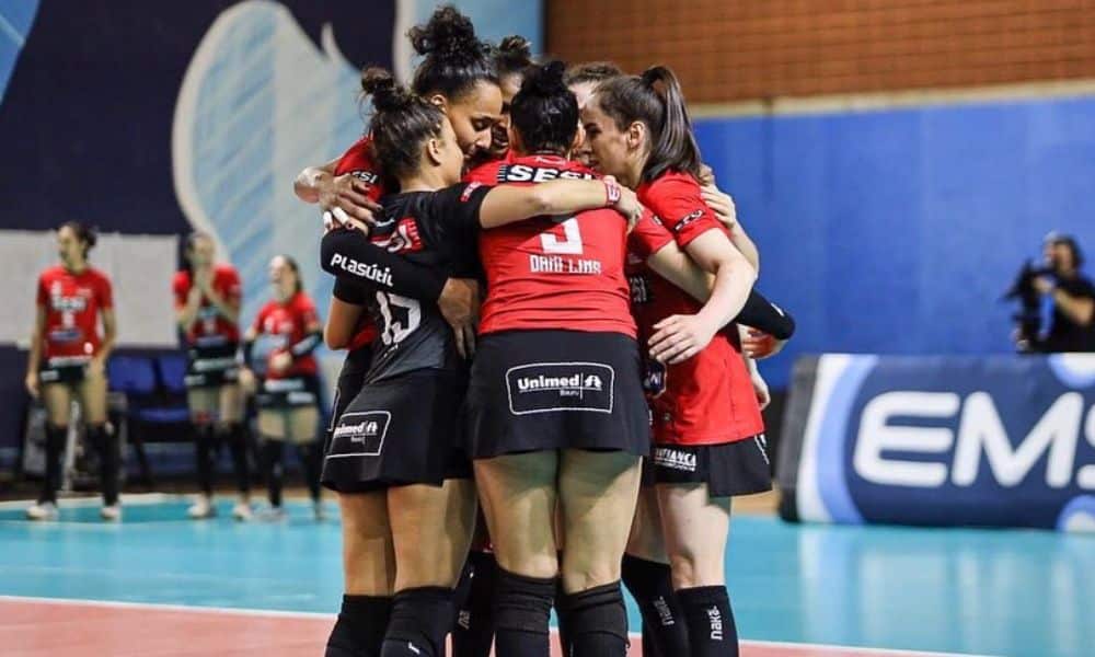 Sesi Bauru Sesi Vôlei Bauru Pinheiros vôlei Campeonato Paulista de vôlei feminino 2022