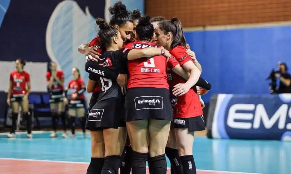 Sesi Bauru Sesi Vôlei Bauru Pinheiros vôlei Campeonato Paulista de vôlei feminino 2022