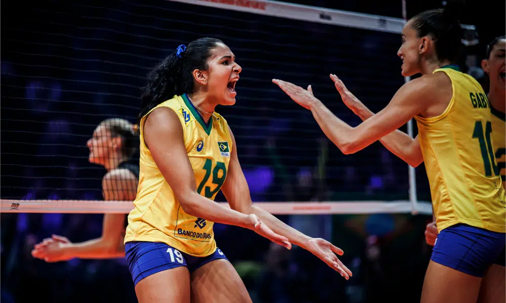 Tainara Gabi Brasil Bélgica Mundial de vôlei feminino