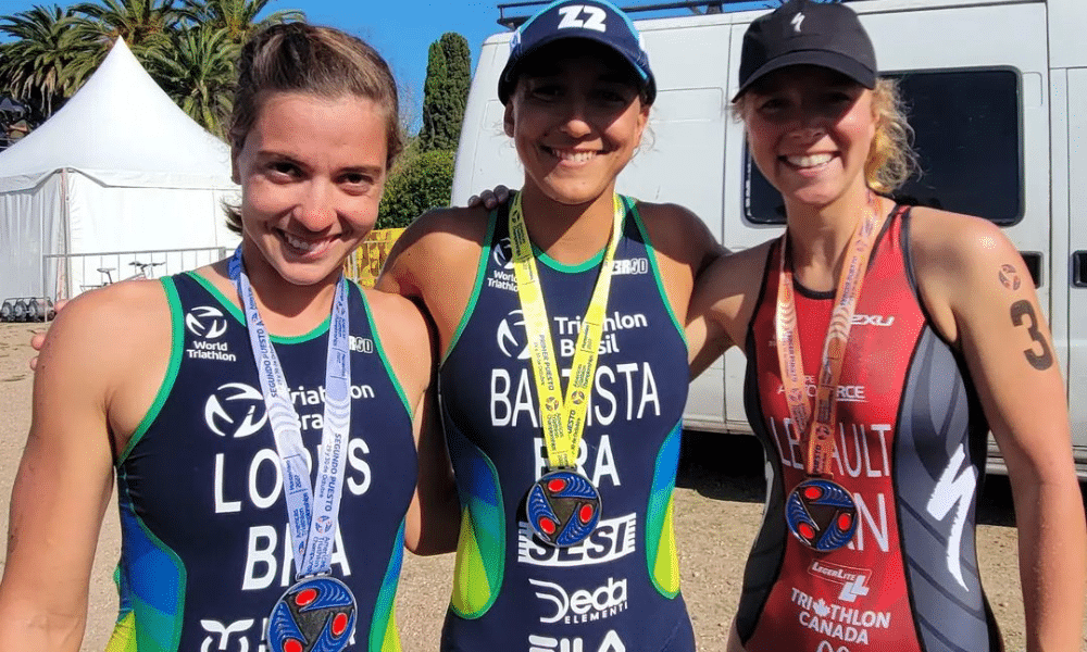 Luisa Baptista Vittoria Lopes Pan-Americano de triatlo