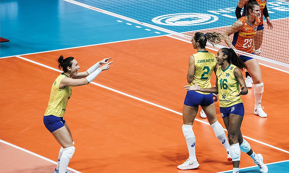 Brasil Holanda Mundial de Vôlei feminino vôlei