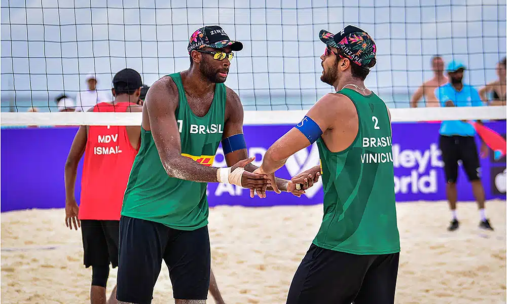 Evandro/Vinícius Challenge de Maldivas vôlei de praia