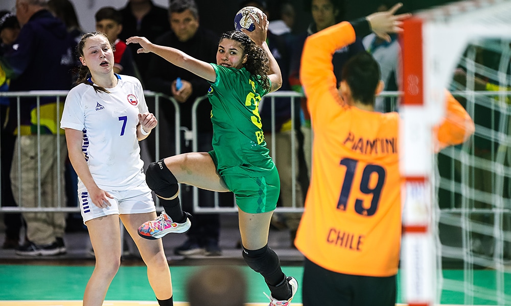 Fernanda Lima handebol feminino brasil seleção brasileira de handebol feminino bolívia Jogos Sul Americanos de Assunção chile