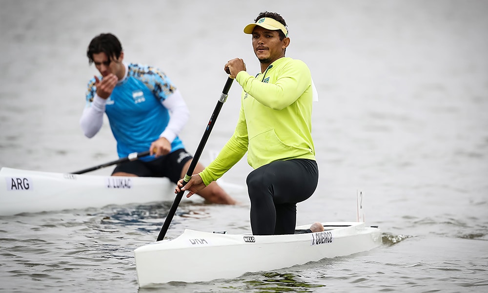 Isaquias Queiroz bronze Jogos Sul-Americanos canoagem velocidade k1 1000 m Vagner Souta