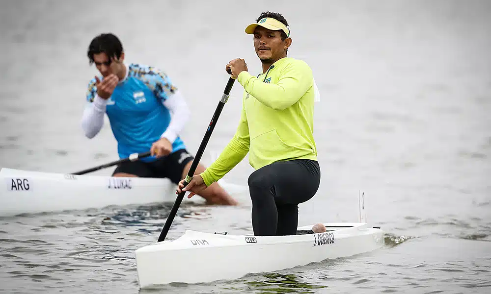 Isaquias Queiroz bronze Jogos Sul-Americanos canoagem velocidade k1 1000 m Vagner Souta