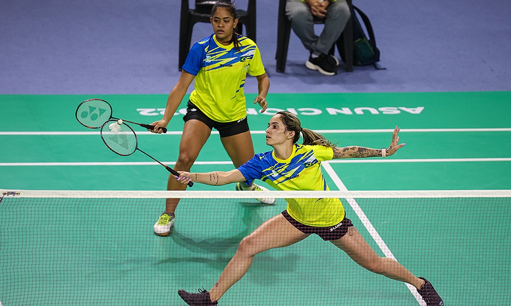 Jaqueline Lima Samia Lima badminton Jogos Sul-Americanos de Assunção