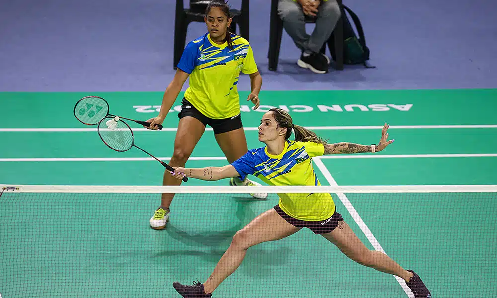 Jaqueline Lima Samia Lima badminton Jogos Sul-Americanos de Assunção