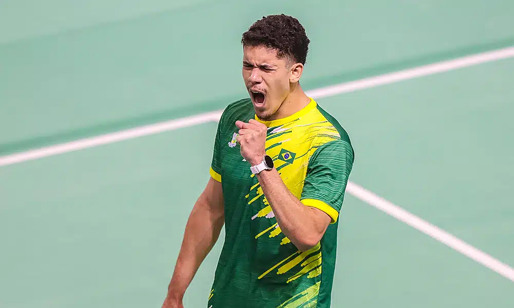 Jonathan Matias badminton Jogos Sul-Americanos Assunção Brasil medalha de ouro ouros