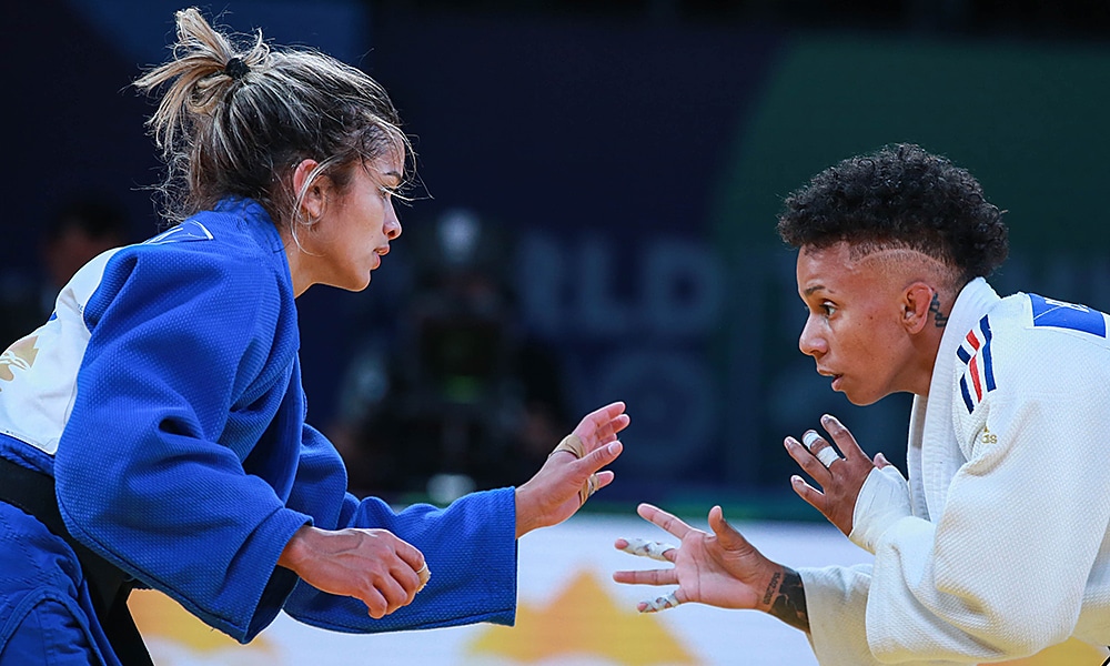 Larissa Pimenta Armandine Buchard judô Mundial de Judô