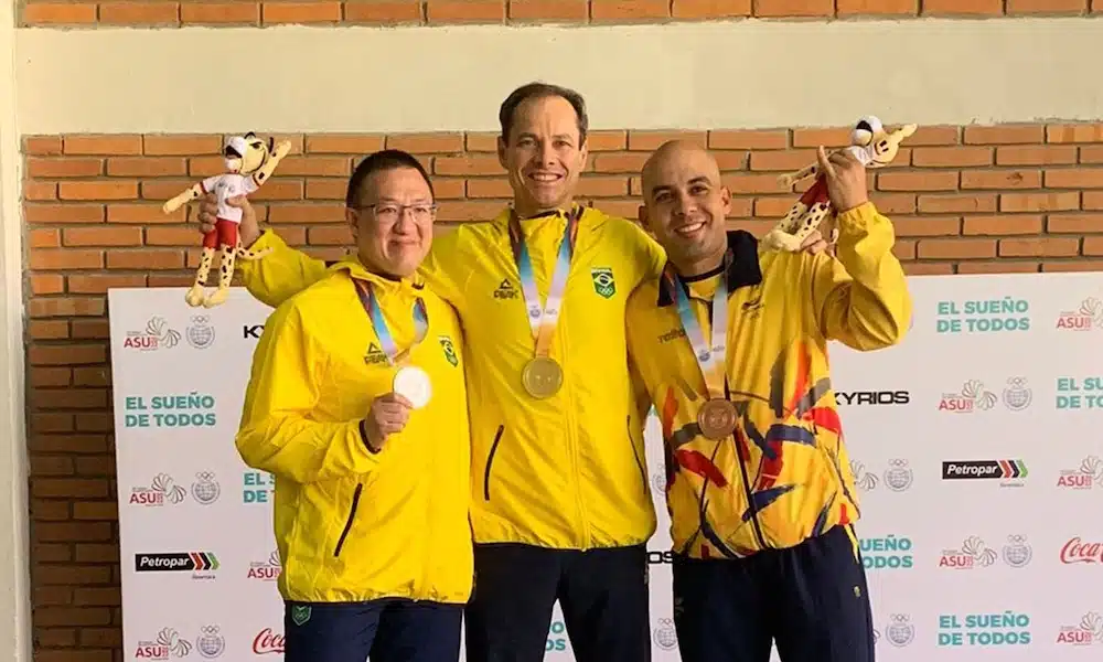 tiro esportivo dobradinha