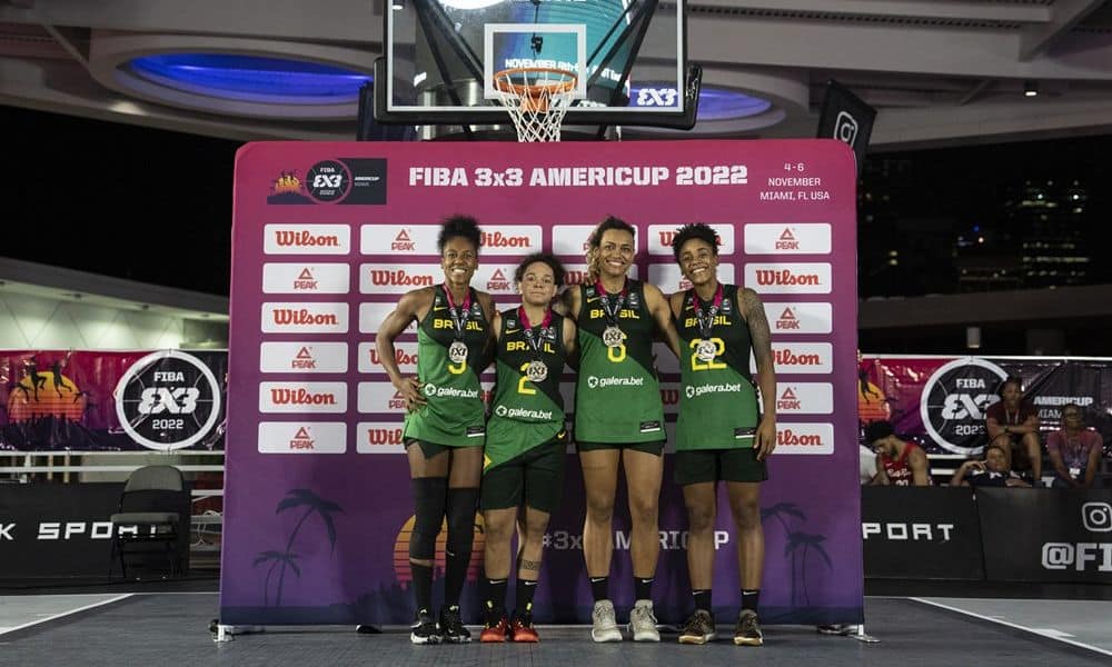 AmeriCup 3x3 - seleção brasileira feminina - Foto: AmeriCup/FIBA