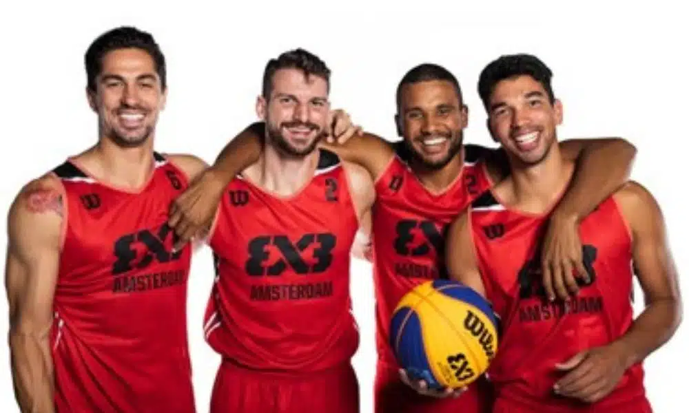 Amsterdam HiPRO, quarta melhor equipe no ranking da FBA 3x3
