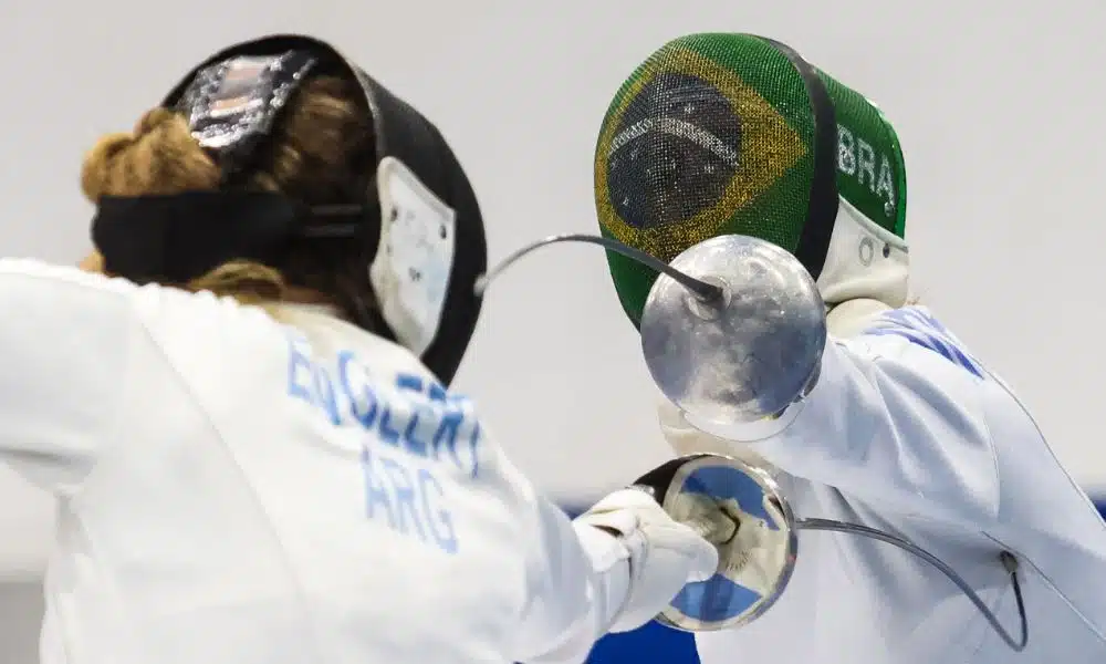 Após ajudar a equipe brasileira a conquistar ouro em Assunção, Nathalie Moellhausen estará novamente em pista na Estônia. Foto- Wander Roberto:COB esgrima