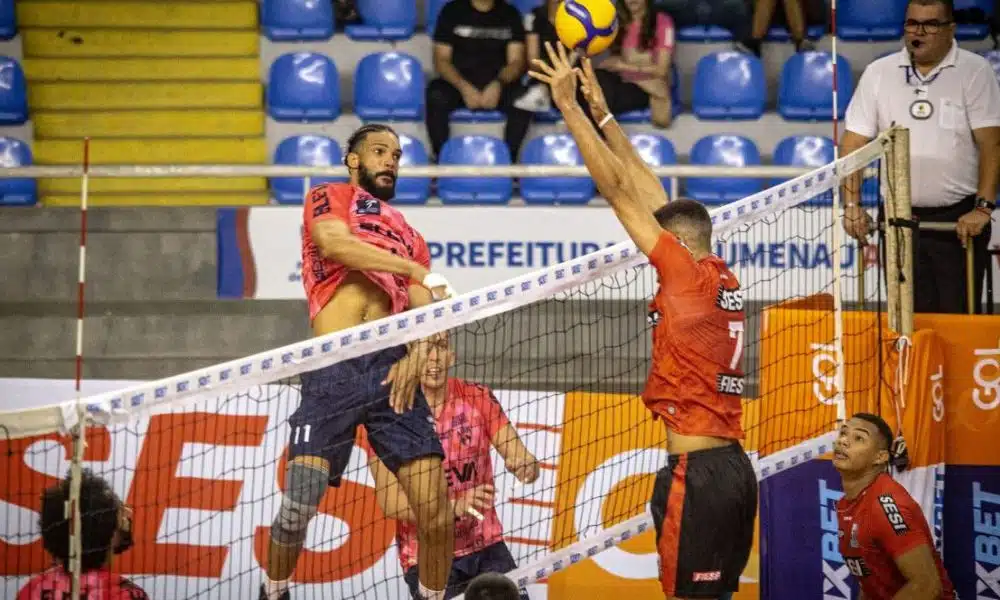 Blumenau América vôlei Superliga Masculina Sesi-SP