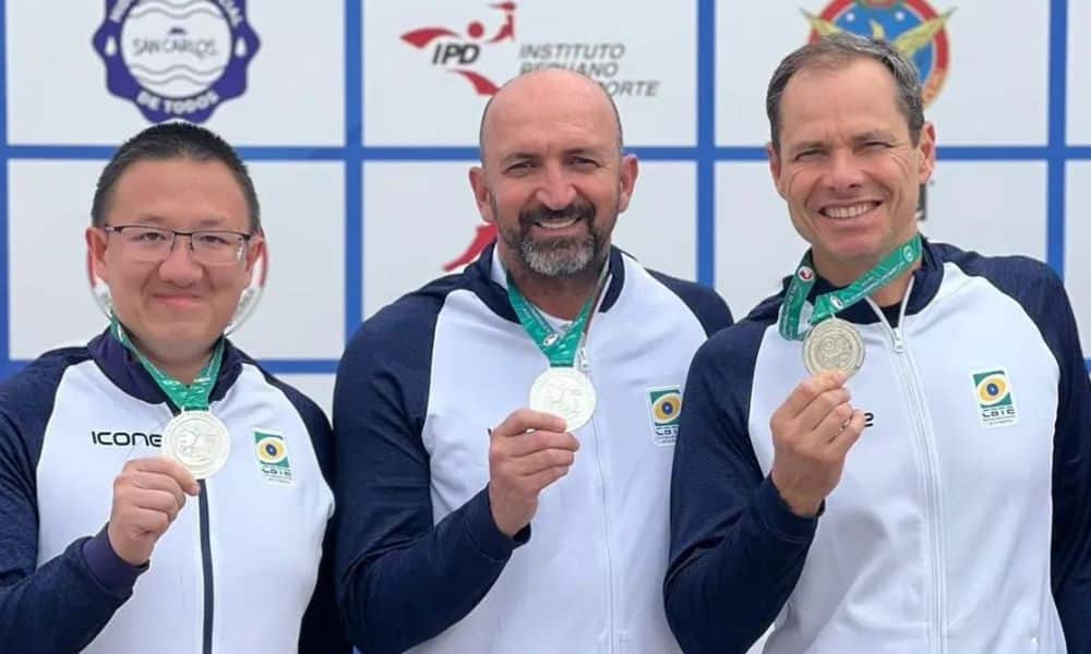 Brasil conquista prata na pistola de tiro rápido do Campeonato das Américas de tiro esportivo