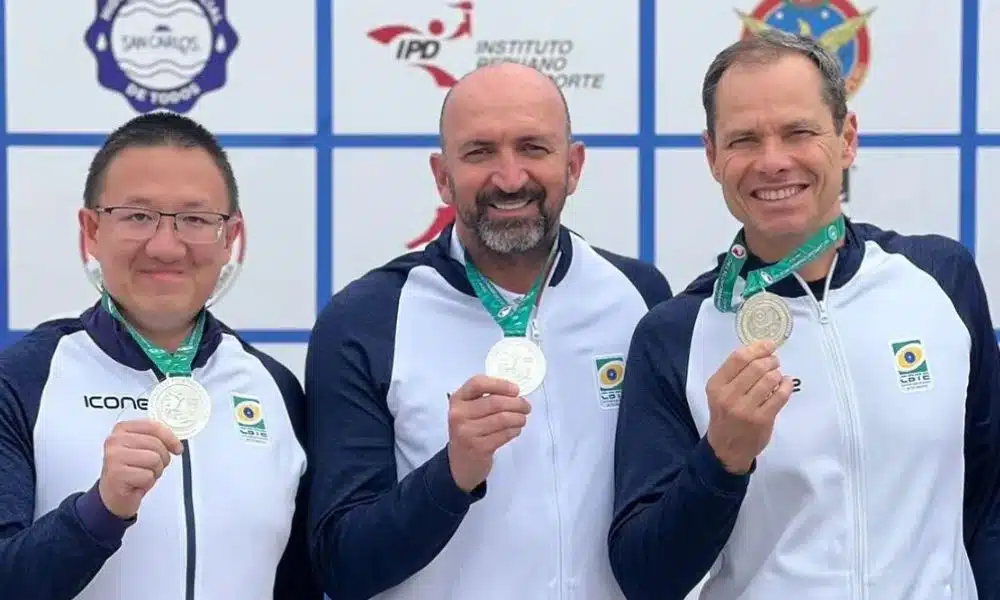 Brasil conquista prata na pistola de tiro rápido do Campeonato das Américas de tiro esportivo