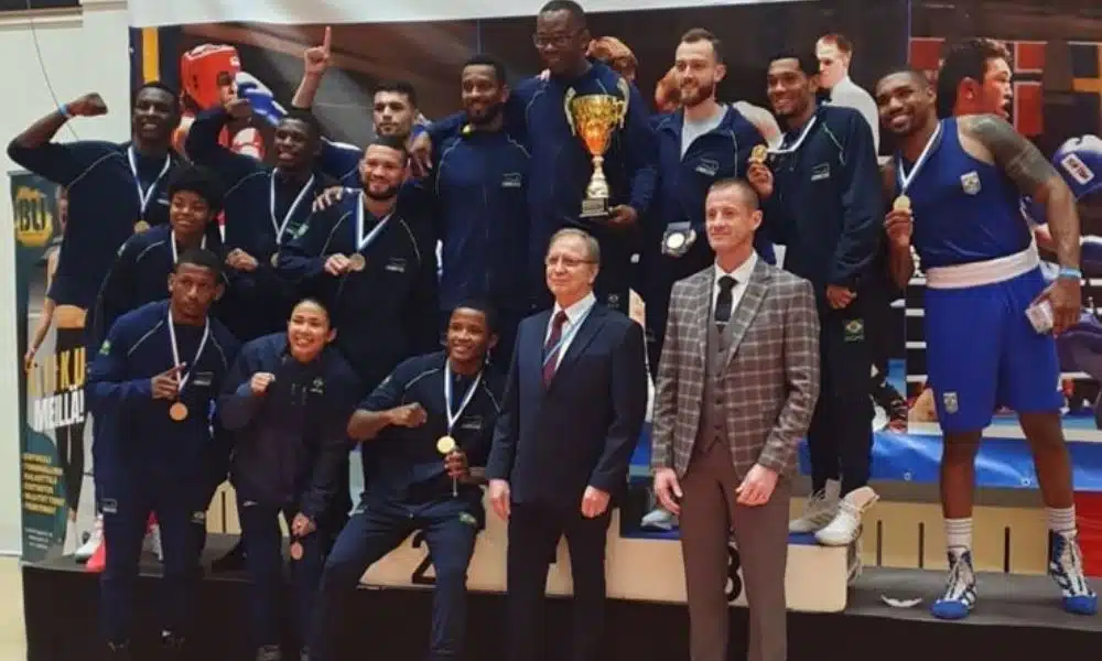 Brasil sete ouros campeão geral do torneio Tammer de boxe