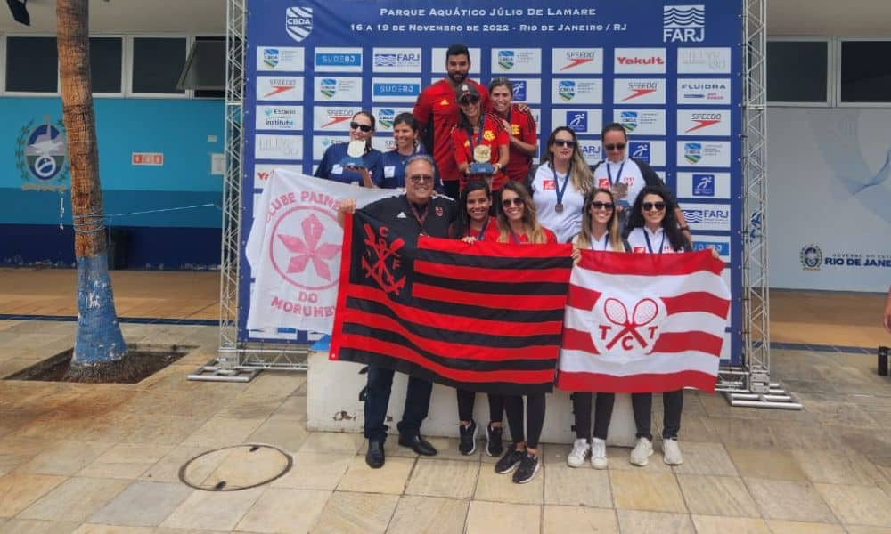 Flamengo fatura Campeonato Brasileiro Junior e Sênior de Nado Artístico