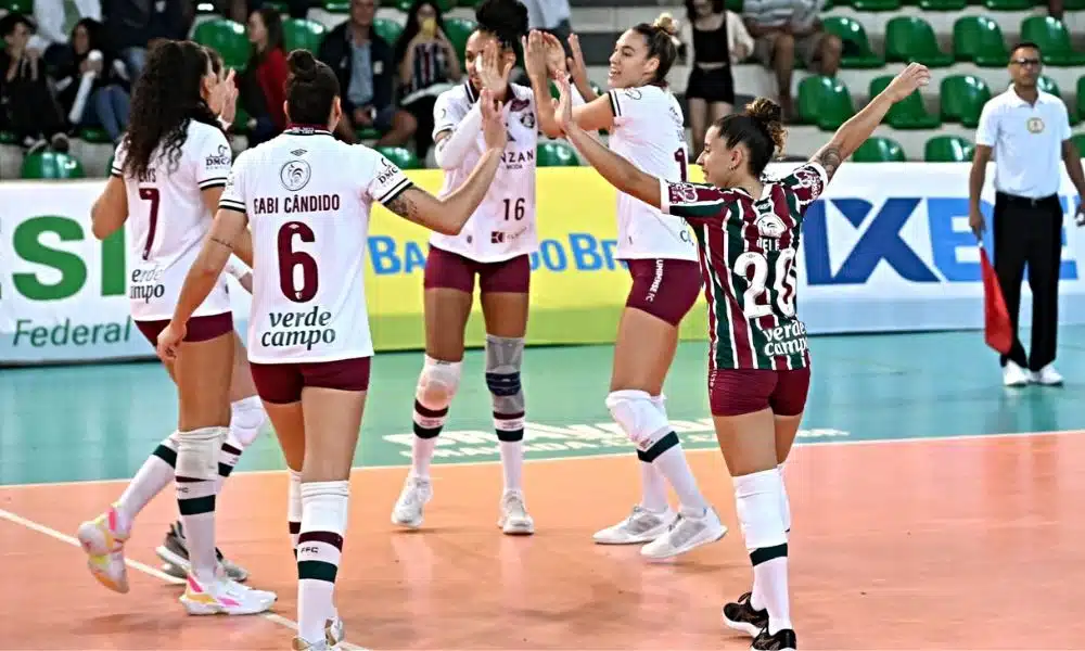 Superliga feminina Fluminense - Foto Rogério Guerreiro