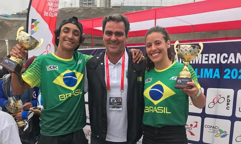 Gustavo Bala Loka e Carolina Bittencourt Pan-Americano BMX Park