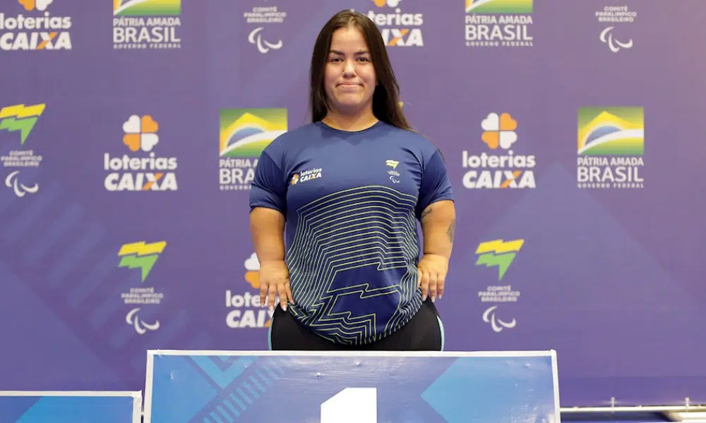 Mariana D'Andrea Meeting Paralímpico halterofilismo