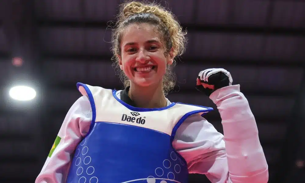 Milena Titoneli fatura bronze no Mundial de taekwondo no México