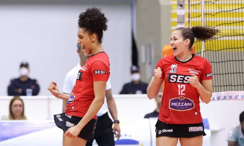 Sesi Bauru x Barueri Superliga Feminina de vôlei quarta rodada