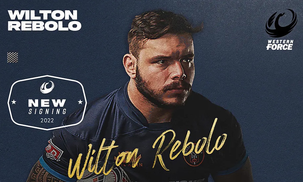 Wilton Rebolo rúgbi rugby Super Rugby Pacific Western Force