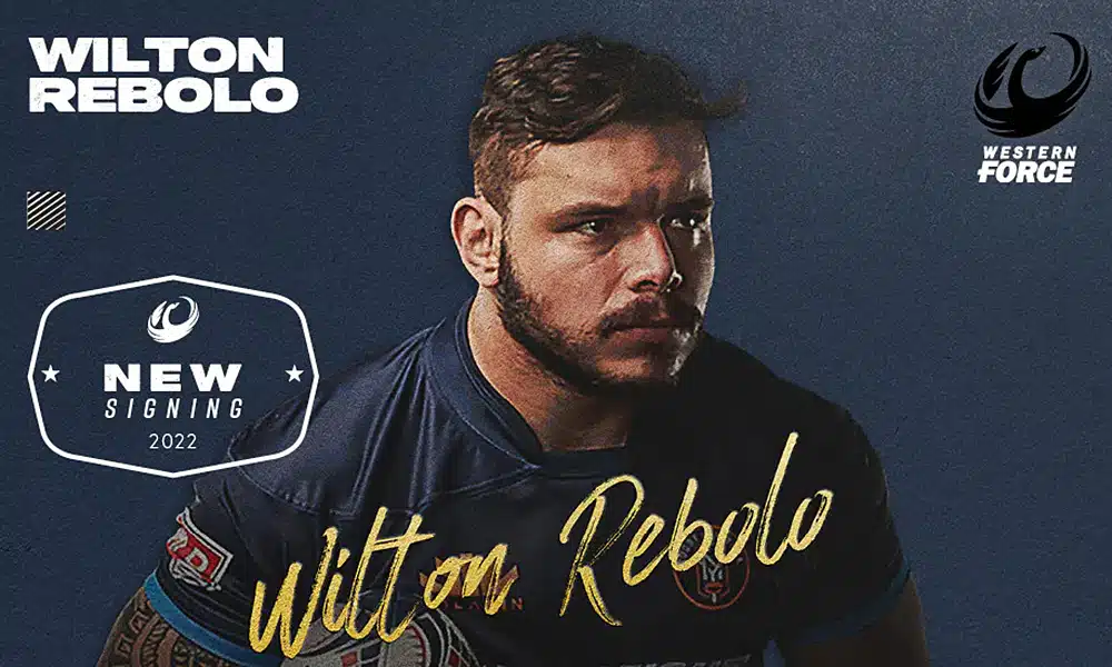 Wilton Rebolo rúgbi rugby Super Rugby Pacific Western Force