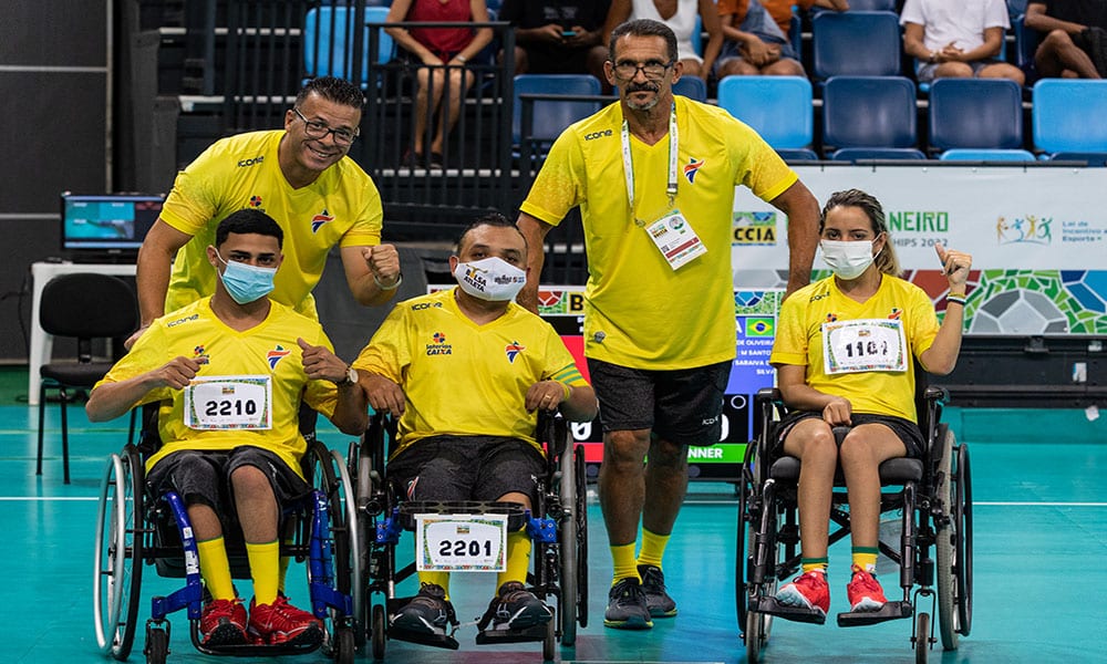 mundial de bocha equipe brasileira andreza vitória