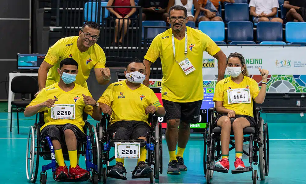 mundial de bocha equipe brasileira andreza vitória