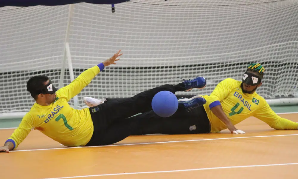 Brasil Argélia Mundial de goalball