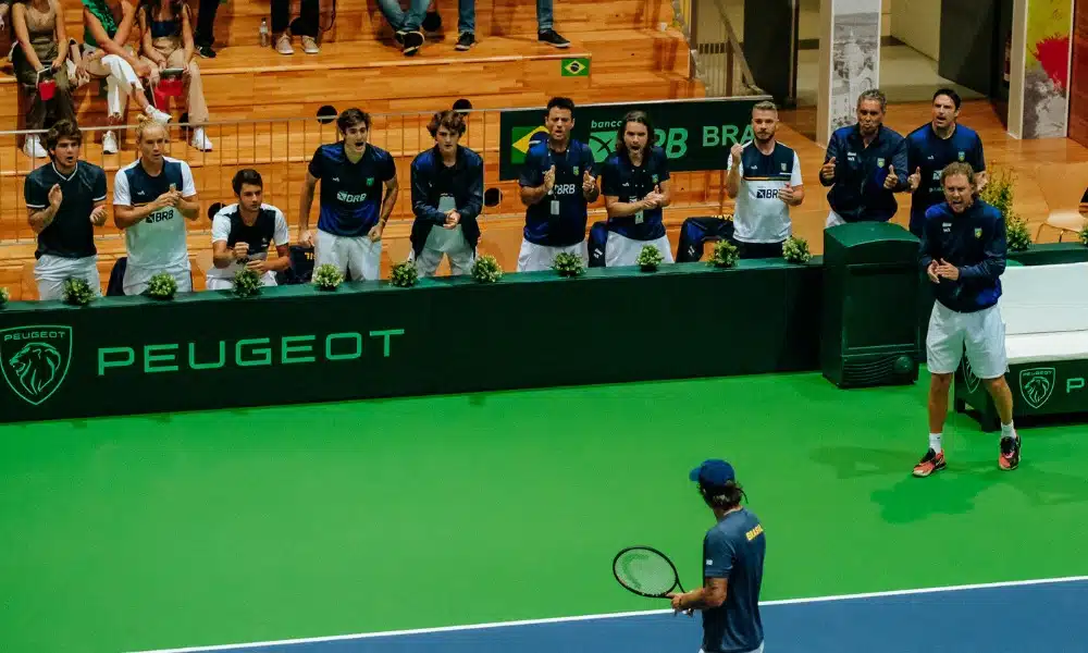Brasil China playoffs Grupo Mundial Copa Davis