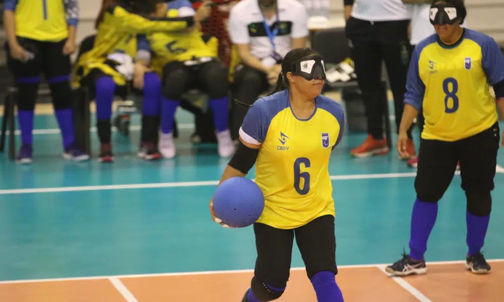 Brasil Grã-Bretanha Mundial de goalball