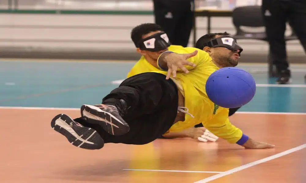 mundial de goalball brasil canadá vitória brasil masculino