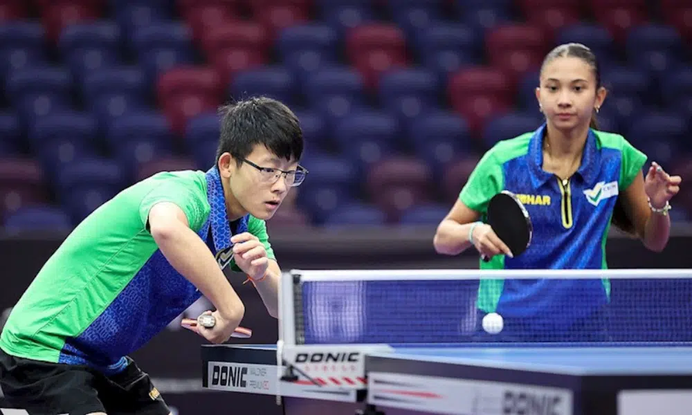 Leonardo Iizuka Giulia Takahashi Mundial Juvenil de tênis de mesa