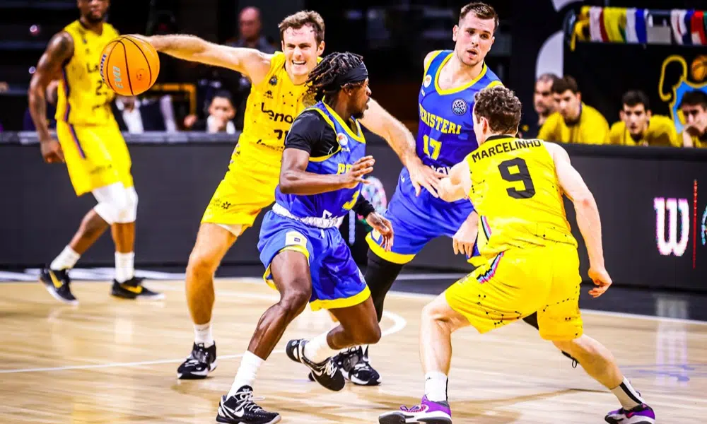 marcelinho huertas lenovo tenerife liga dos campeões de basquete masculino