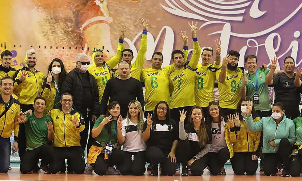 Brasil x China - Seleção masculina posa para foto