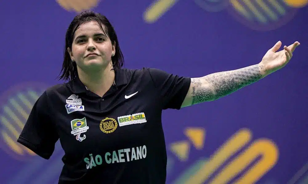 Bruna Alexandre tênis de mesa