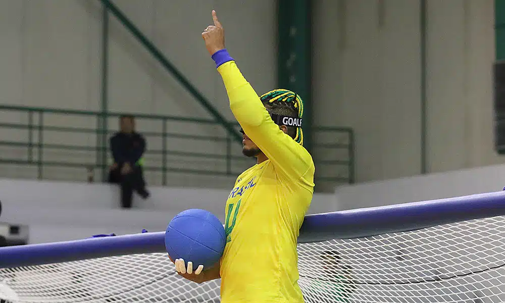 Leomon Moreno Mundial de Goalball Goalball brasil seleção brasileira de goalball masculino