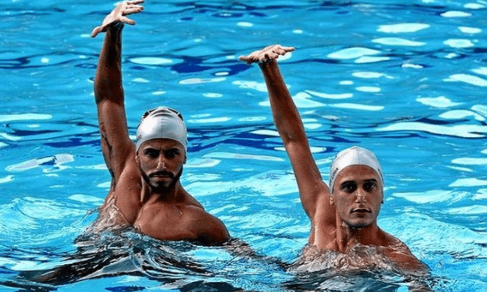 nado artístico homens paris 2024