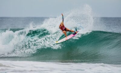 Tatiana Weston-Webb na Liga Mundial de Surfe (WSL) em 2021
